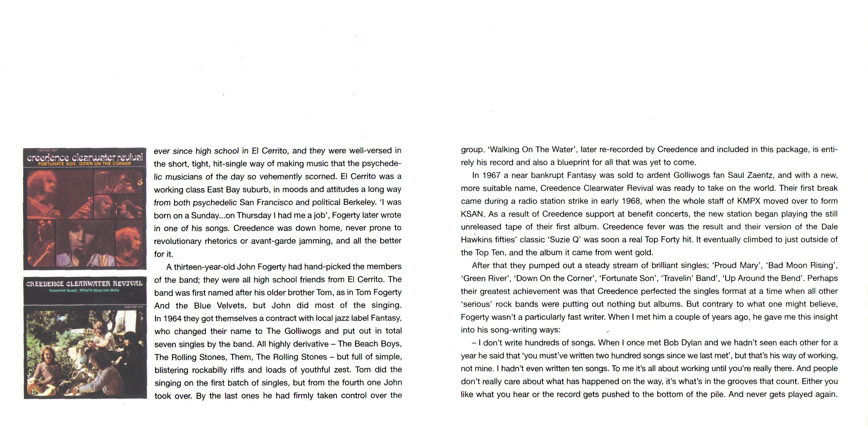 Creedence Clearwater Revival Platinum [booklet03 swe]